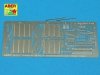 Aber 35A110 Front fenders for german medium tank Panther Ausf.A/D (1:35)